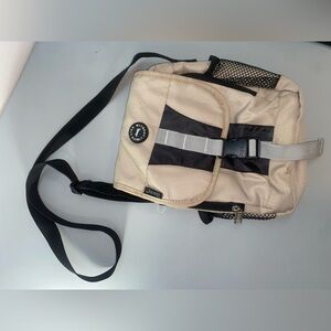 Jeep Beige and Black Men's Messenger Bag Crossbody
